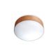 Plafonnier LED large GEA LZF, cerisier naturel