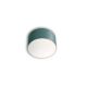 Plafonnier LED small GEA LZF, hêtre turquoise