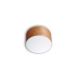 Plafonnier LED small GEA LZF, cerisier naturel