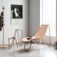 Chaise longue cuir APELLE CL Midj