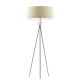 Lampadaire COSMOS LZF, abat-jour peuplier ivoire