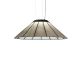 Suspension allumée LED BANGA Small SM  LZF, hêtre gris