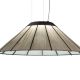 Suspension allumée LED BANGA Small SM  LZF, hêtre gris