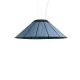 Suspension LED BANGA Small SM  LZF, hêtre bleu