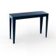 Console ZEF 103 cm acier Matière Grise, bleu