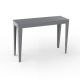 Console ZEF 103 cm acier Matière Grise, gris