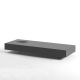 Table basse rectangulaire PLAT Kendo, coloris graphite