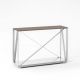Console BEAM blanche 100 cm Kendo, finition laquée taupe