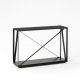 Console BEAM noire 100 cm Kendo, finition laquée graphite