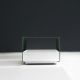 Module table basse olive KOBO Kendo, tiroir blanc