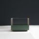 Module table basse taupe KOBO Kendo, tiroir olive