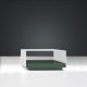 Module table basse blanc KOBO Kendo, base olive