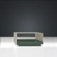 Module table basse sable KOBO Kendo, base olive