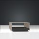 Module table basse taupe KOBO Kendo, base graphite