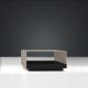 Module table basse taupe KOBO Kendo, base noir