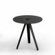 Table d'appoint ronde TRIA Kendo coloris graphite