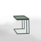 Table d'appoint TRAY Kendo, structure forêt, plateau menthe