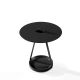 Table d'appoint ronde ZOE Kendo noir