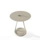 Table d'appoint ronde ZOE Kendo sable
