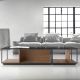 Table basse rectangulaire RITA Kendo, finition noyer