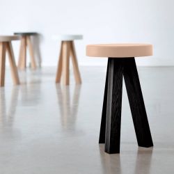 Tabouret en bois FLAK Punt