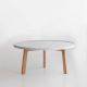 Table basse ronde BREDA Punt blanche