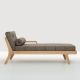 Méridienne design MELLOW DAYBED Zeitraum chêne & tissu