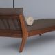 Méridienne noyer & tissu MELLOW DAYBED Zeitraum, tissu Hallingdal sur demande