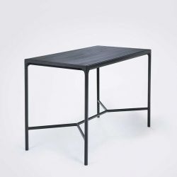 Table haute rectangulaire aluminium FOUR Houe