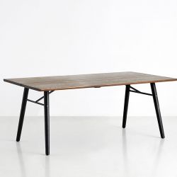 Table bois rectangulaire 205 cm ALLEY Woud