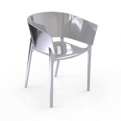 Fauteuil AFRICA Vondom or ou argent