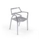 Fauteuil design DELTA Vondom coloris argent