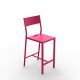 Chaise bar h65 rose UP Matière Grise