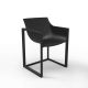 Fauteuil noir WALL STREET Vondom