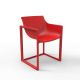 Fauteuil rouge WALL STREET Vondom