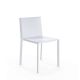 Chaise design blanche QUARTZ Vondom, indoor & outdoor