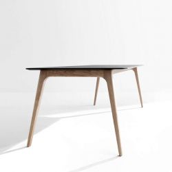 Table rectangulaire bois & linoléum GATE Houe