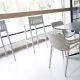 Chaises de bar et fauteuils blancs SPRITZ Vondom