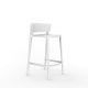 Chaise de bar blanche AFRICA Vondom, hauteur d'assise 65 cm