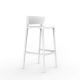 Chaise de bar blanche AFRICA Vondom, hauteur d'assise 75 cm