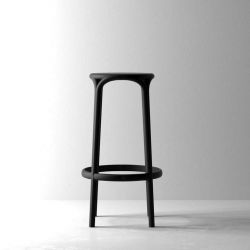 Tabouret de bar noir BROOKLYN Vondom