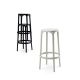 Tabourets de bar empilables noirs & Blanc BROOKLYN Vondom