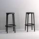 Tabourets de bar noirs BROOKLYN Vondom