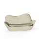 Canapé extérieur 2 places écru SABINAS Vondom, coussin d'assise coordonné