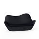 Canapé extérieur 2 places noir SABINAS Vondom, coussin d'assise coordonné