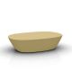 Table basse de jardin beige SABINAS Vondom