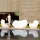 Salon de jardin design blanc SABINAS Vondom