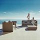 Salon de jardin design taupe ULM Vondom
