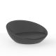 Daybed rond anthracite ULM Vondom, coussins coordonnés