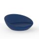 Daybed rond bleu marine ULM Vondom, coussins coordonnés